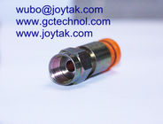 F Compression Connector F male Plug connector Waterproof 75ohm for RG316 Coaxial Cable
